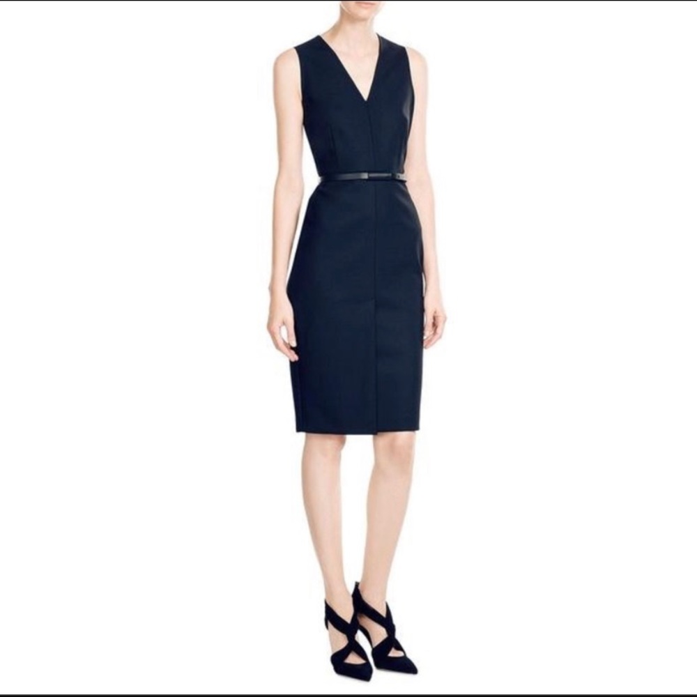 MAX MARA 'Brado' Doppio Crepe Stretch Wool Dress